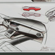 Illustration for article titled Mercedes AMG SLS Gullwing Teasers Show Off Simple, Sexy Interior